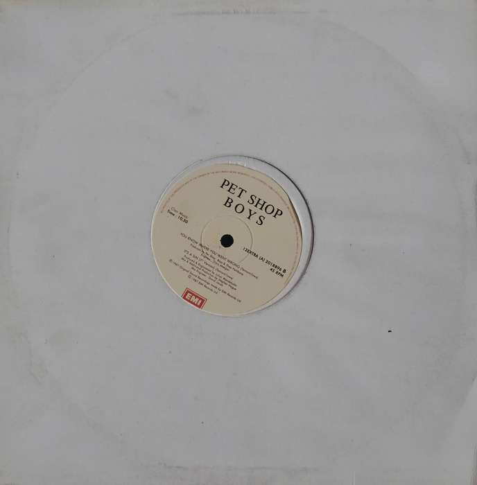 Vintage LP / Vinyl / Record - Pet Shop Boys - Disco Mix