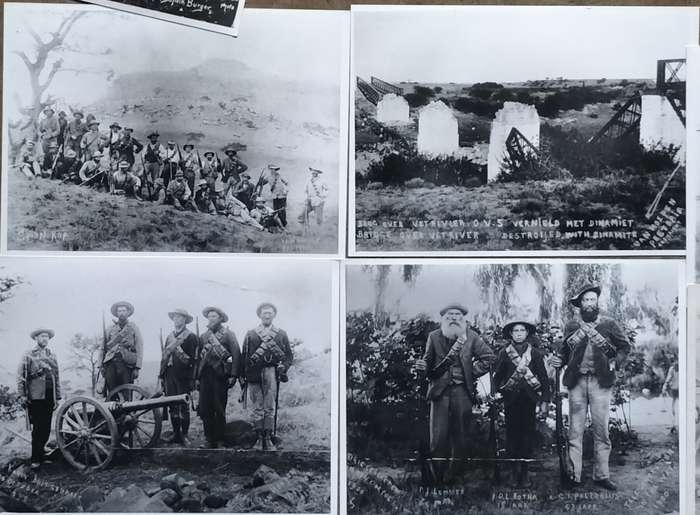 Anglo-Boer War images by Pretoria-based photographer (14 x contemporary reprints)