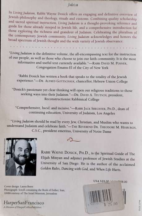 Living Judaism - Complete guide to Jewish belief, tradition and practice (Dosick - 1995)