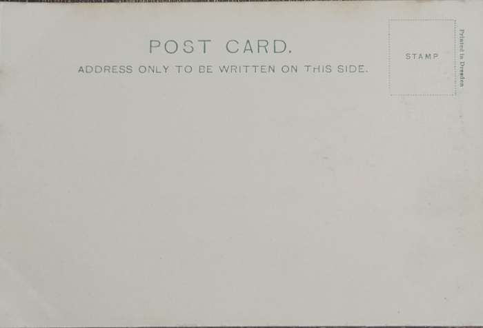 Vintage Post Card - Umkomaas River - with rail bridge