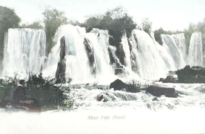 Vintage Post Card - Albert Falls