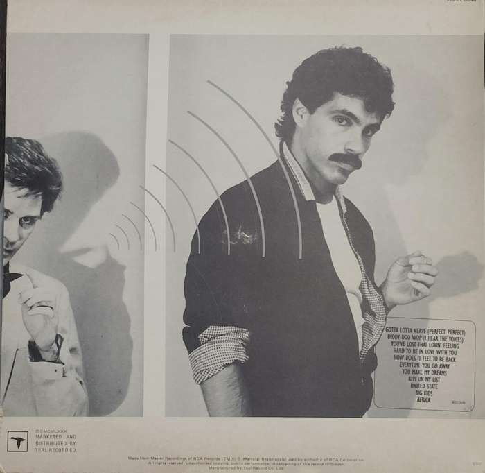 LP / Vinyl / Record - Daryl Hall and John Oates - Voices