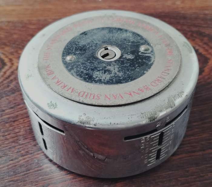 Vintage Standard Bank Savings box / piggy bank (Pre 1961)