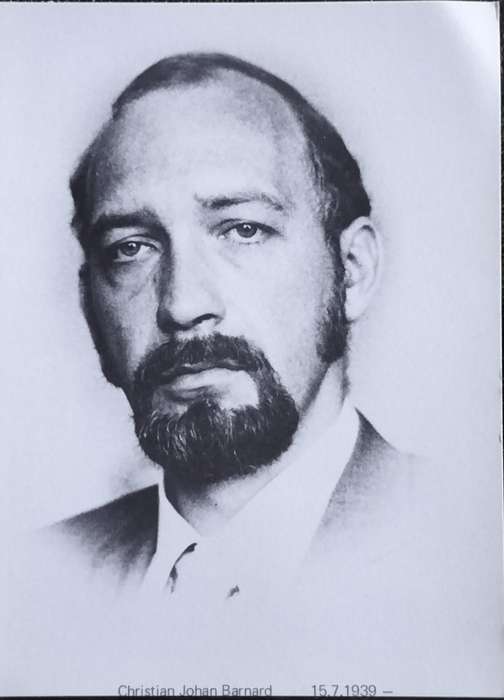 Poskaart / Post card - Christian Johan Barnard - uitgereik deur NAL museum