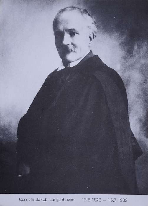 Poskaart / Post card - Cornelis Jakob Langenhoven - uitgereik deur NAL museum