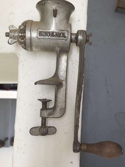 Vintage Universal meat grinder