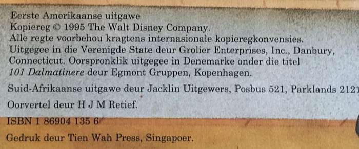 Disney se wonder wereld van lees - 101 Dalmasiers (1995) - hardeband