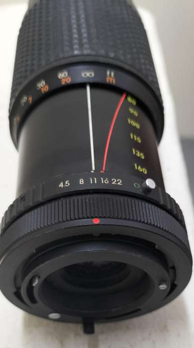 Vintage Osawa bayonet mount lens (80 - 205mm)