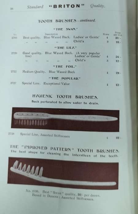Briton Brush - WPM Kellam - Johannesburg & Cape Town - 1924 (31 pages)