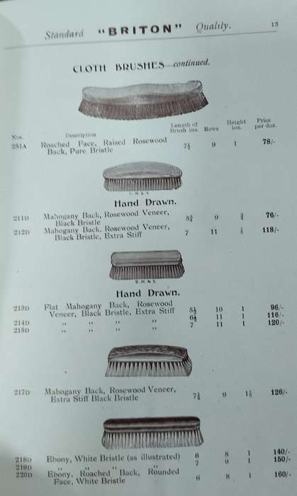 Briton Brush - WPM Kellam - Johannesburg & Cape Town - 1924 (31 pages)