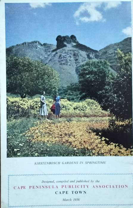 Cape Town tourist brochure - 1956
