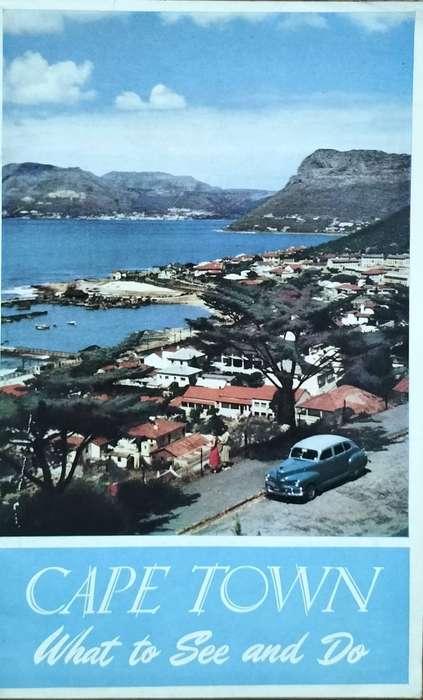 Cape Town tourist brochure - 1956