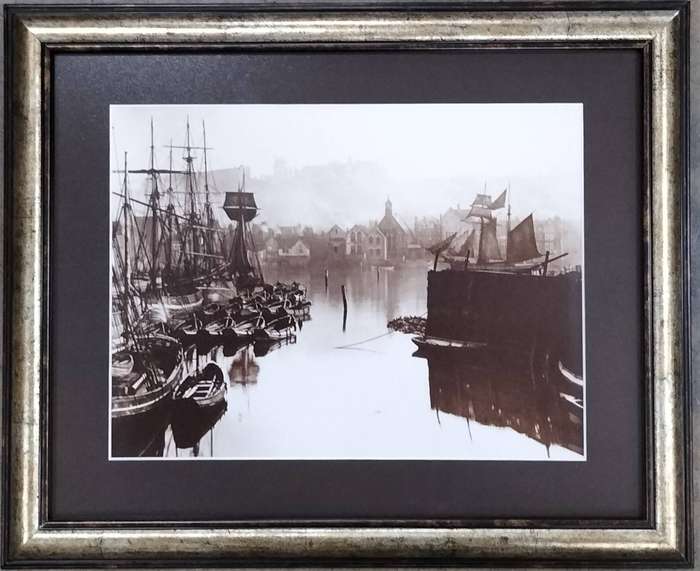 Vintage photographic print assumed by Frank Suttcliff- located at Tate Hill - Eastern side of Whitby