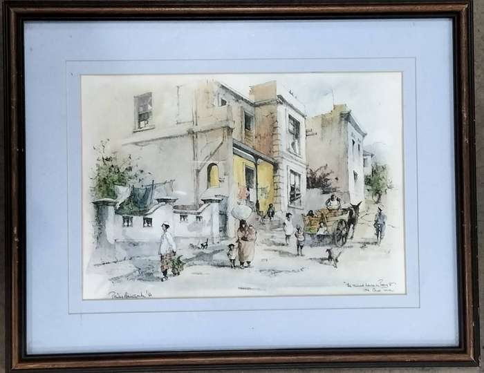 Philip Bawcombe print (1980) - Cape Town