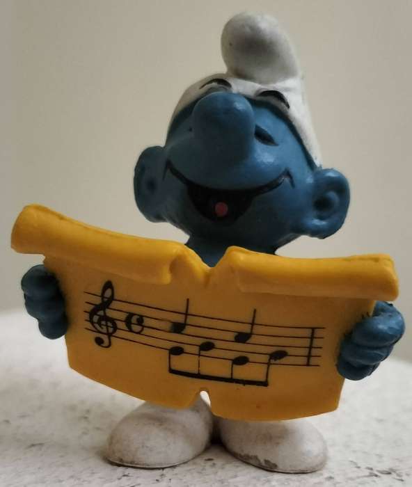 Singing Smurf (Schleich)