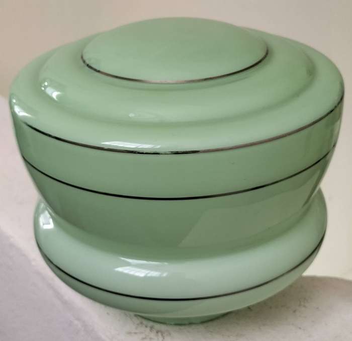 Vintage Art deco ceiling lamp shade - Unique colour