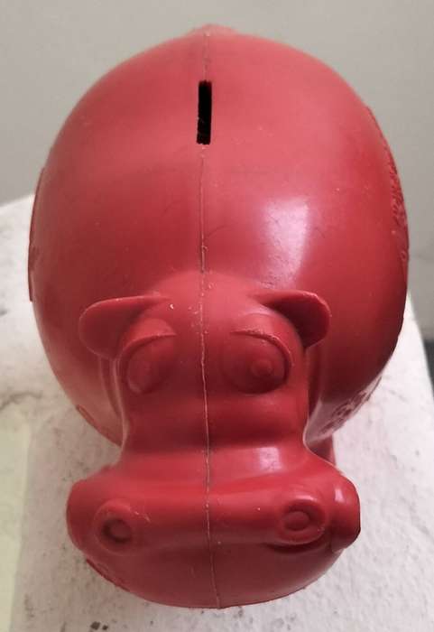 Vintage Allied Bank savings box / money box / piggy bank