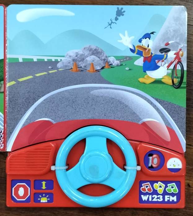 Interactive Disney children's book - Unused (20 x 22,5cm)