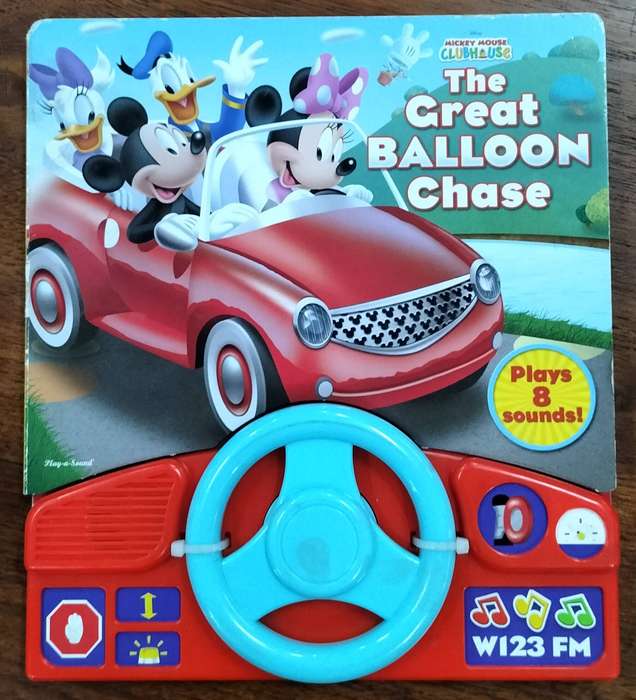 Interactive Disney children's book - Unused (20 x 22,5cm)