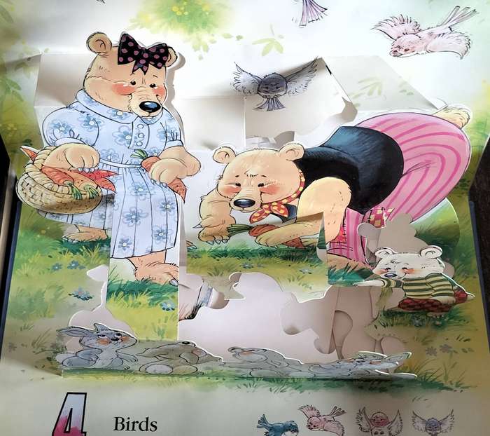 Pop-Up book: The three bears counting