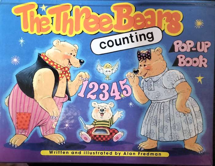 Pop-Up book: The three bears counting