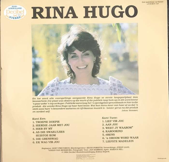 Rina Hugo - Langspeel plaat (LP / Vinyl / Record)