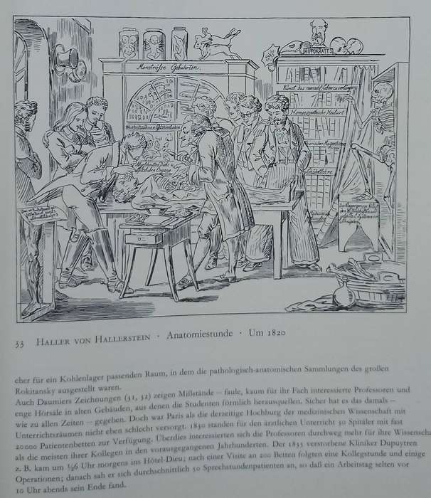 Medizinische Karikaturen vin 1800 bis zur gegenward - 1960