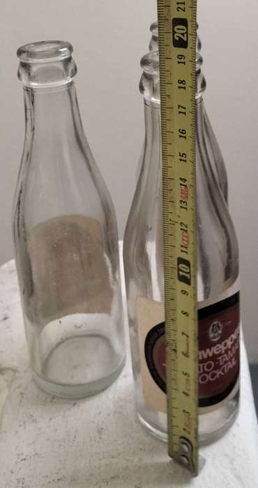 Vintages Schweppes Tomato Cocktail bottles (x 3)