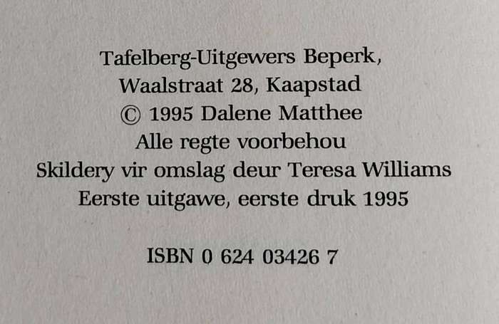 Susters van Eva (Dalene Matthee - 1995)