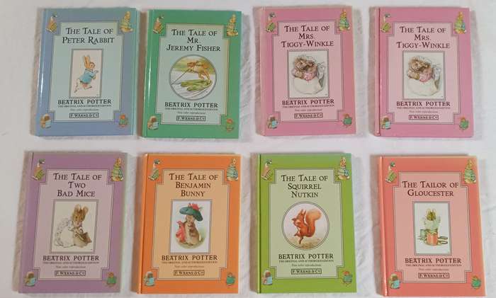 Beatrix Potter various hard cover A5 books
