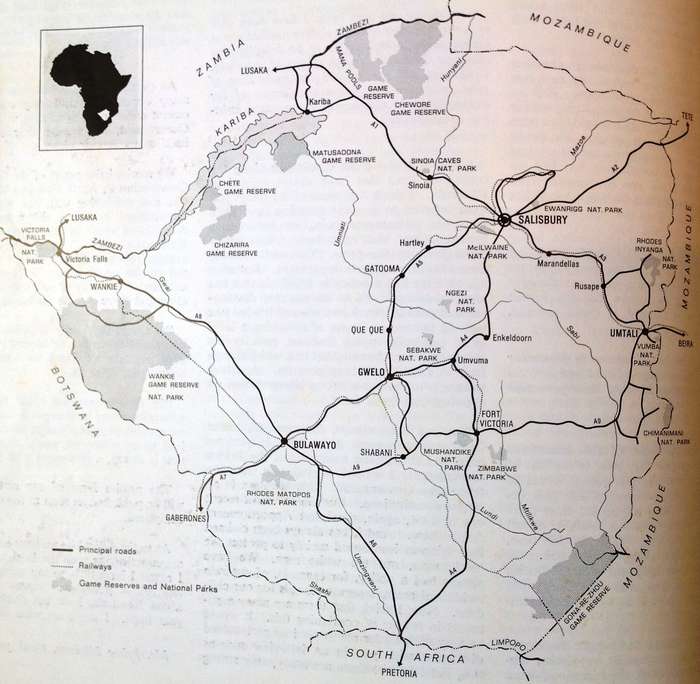 La Revue Francaise presents RHODESIA - November 1968