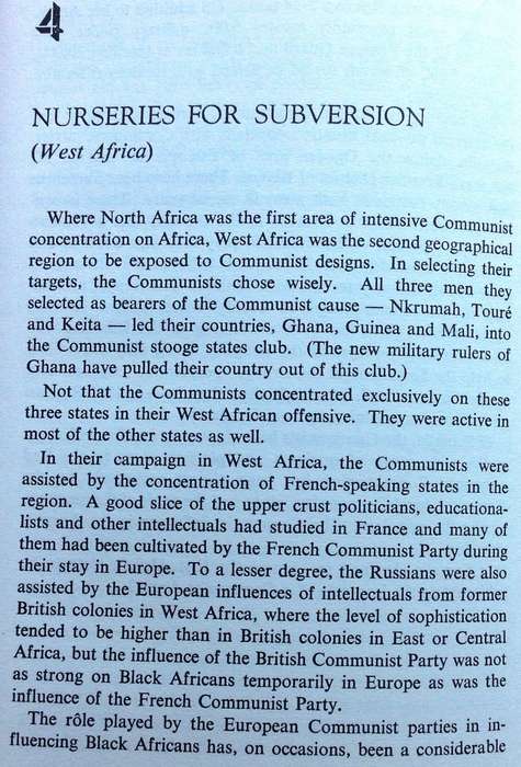 Africa and communism - F R Metrowich - Hardcover