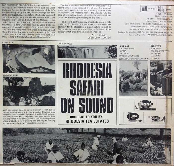 Rhodesia - Safari on Sound - Long Playing Record - WAL records