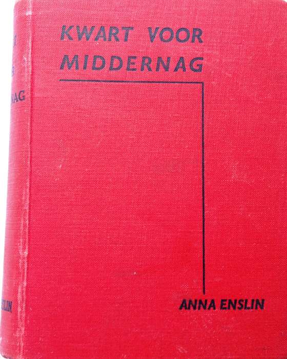 Kwart voor Middernag - Anna Enslin - Hardeband