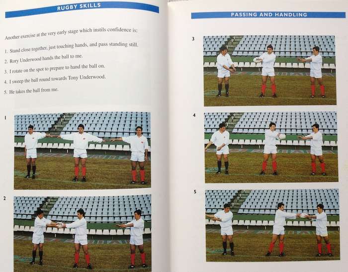 Rugby Skills - Will Carling with Ian Robertson - Book signed by Will Carling