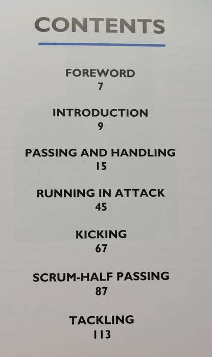 Rugby Skills - Will Carling with Ian Robertson - Book signed by Will Carling
