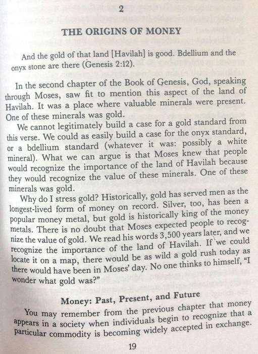 Honest Money - Biblical Principles of Money and Banking - Dr Gary North