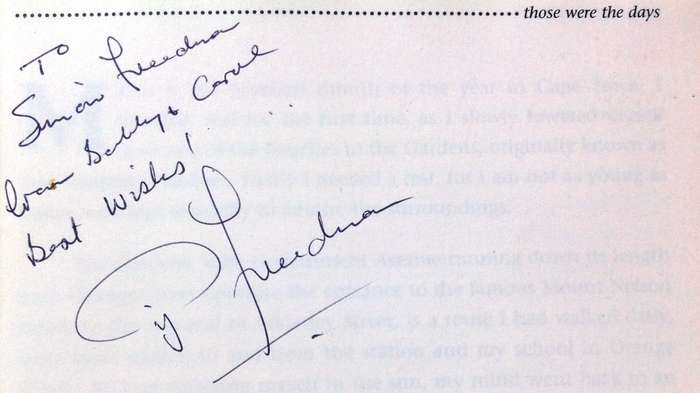 Those Were The Days by Pip Friedman and Ginger Townley-Johnson - Book signed by Pip Friedman