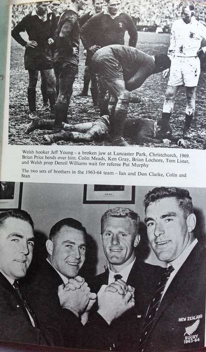 Colin Meads All Black - Alex Veysey - Hardcover - Book signed by Mr Colin Meads