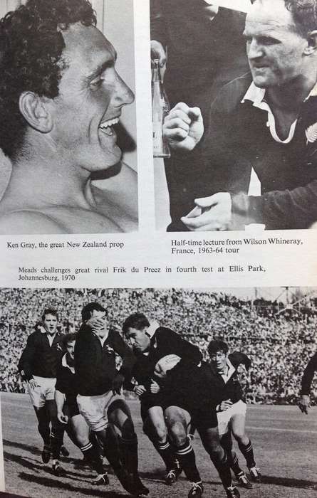 Colin Meads All Black - Alex Veysey - Hardcover - Book signed by Mr Colin Meads