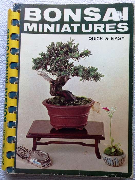 Miniature Bonsai Book-Bonsai Miniatures-Zeko Nakamura-Shufunotomo Co Ltd, Tokyo, Japan