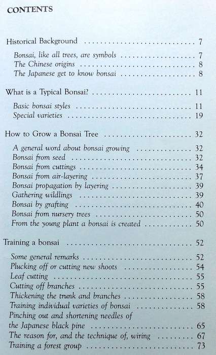 Practical Bonsai - their care, cultivation and training - Paul Lesniewicz and Hideo Kato