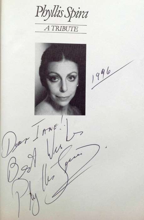 Phyllis Spira - A Tribute - Amanda Botha - book signed by Ms Phyllis Spira - Hardcover