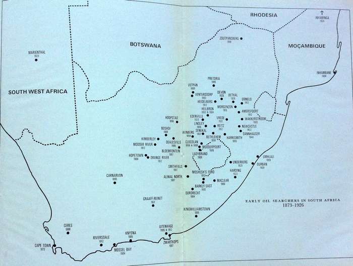 South Africa's Oil Search down the years - Eric Rosenthal - Hardcover