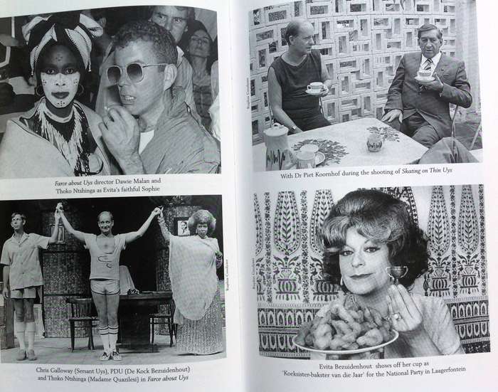 Between the Devil and the Deep - A Memoir of Acting and Reacting - Pieter-Dirk Uys  Signed by Author