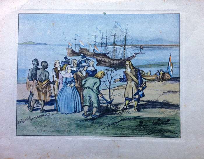 Van Riebeeck se Stad - Izak W van Tonder - Hardeband - Boek geteken deur Izak W van Tonder