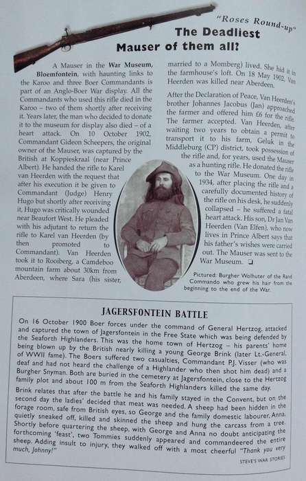 A Tourist Guide to the Anglo Boer War 1899 - 1902 - Compiled by Tony Westby-Nunn - signed by Author