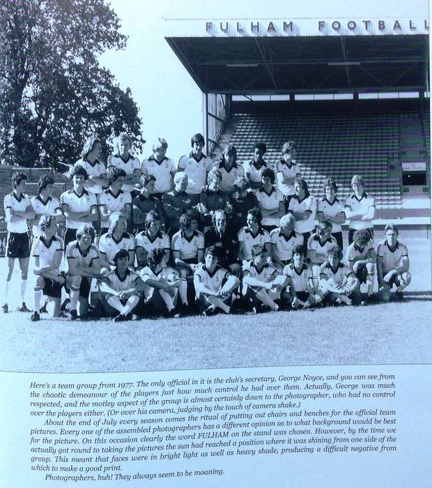 FULHAM PHOTOS - Moments and Memories - Ken Coton