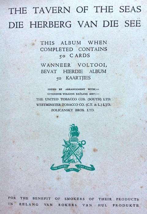 2 Complete Albums - The Tavern of the Seas - Edited by J F Craig, Harbour Engineer, Table Bay Docks