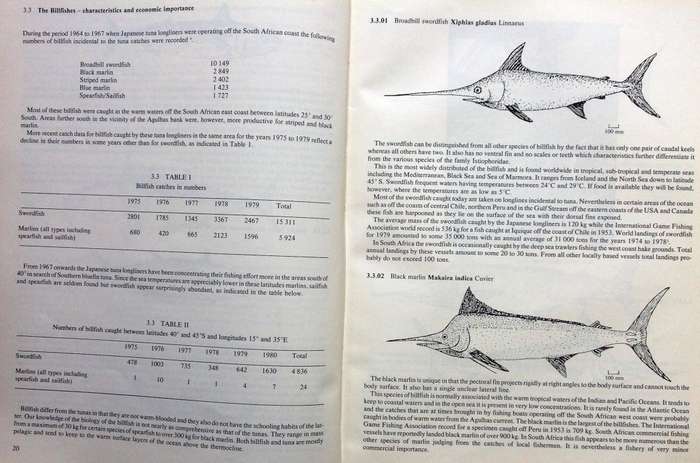 The Tunas and Billfishes of Southern Africa - CJ Molteno MA PhD and FR Riley MA